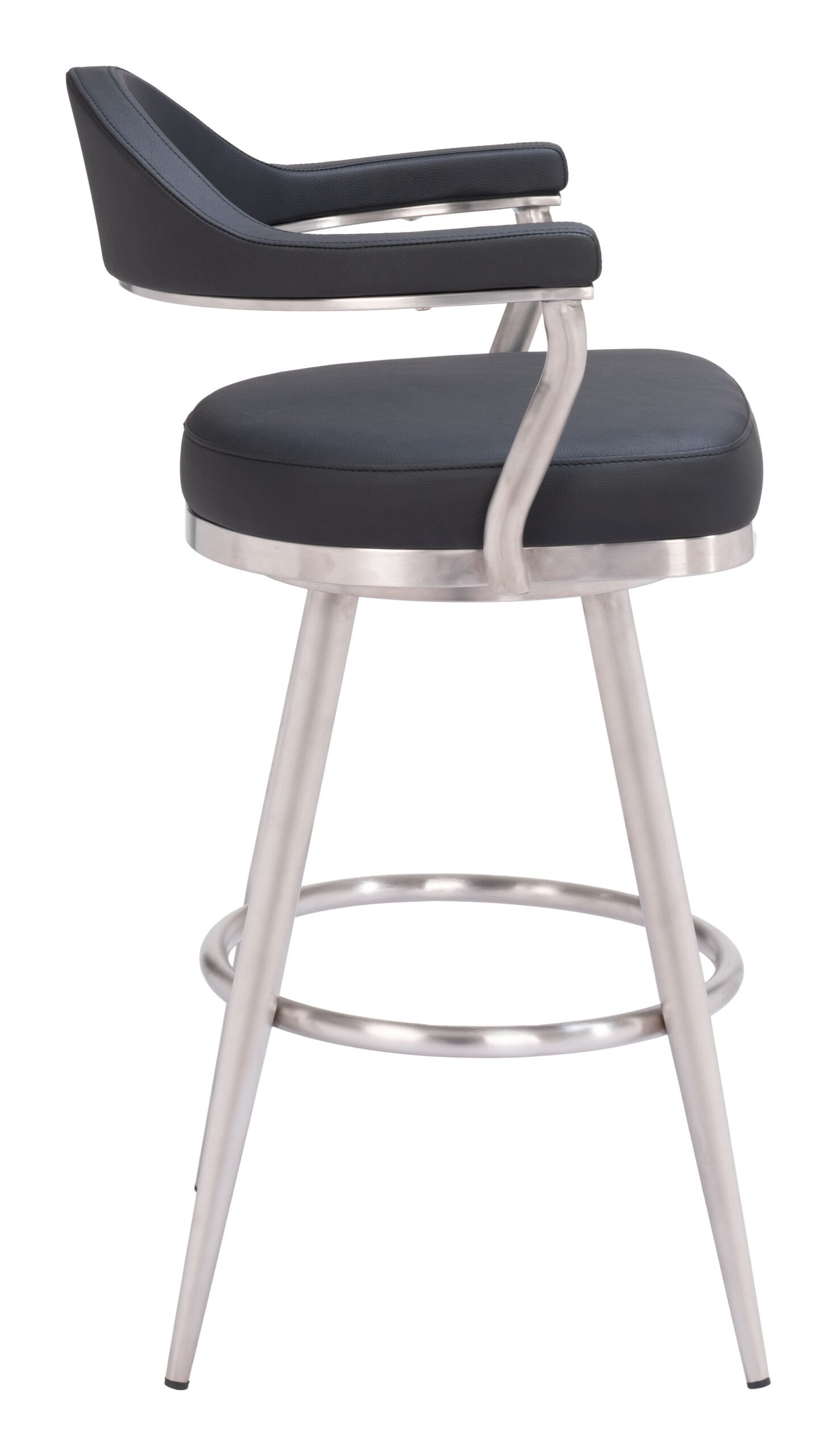 Vagur Swivel Barstool Black - Image 3
