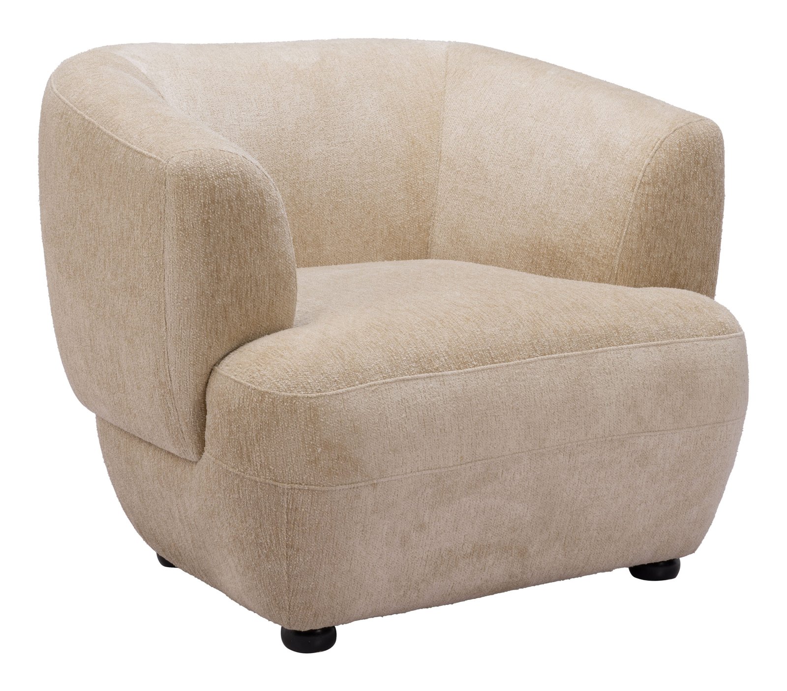 Bekker Accent Chair Golden Beige - Image 3
