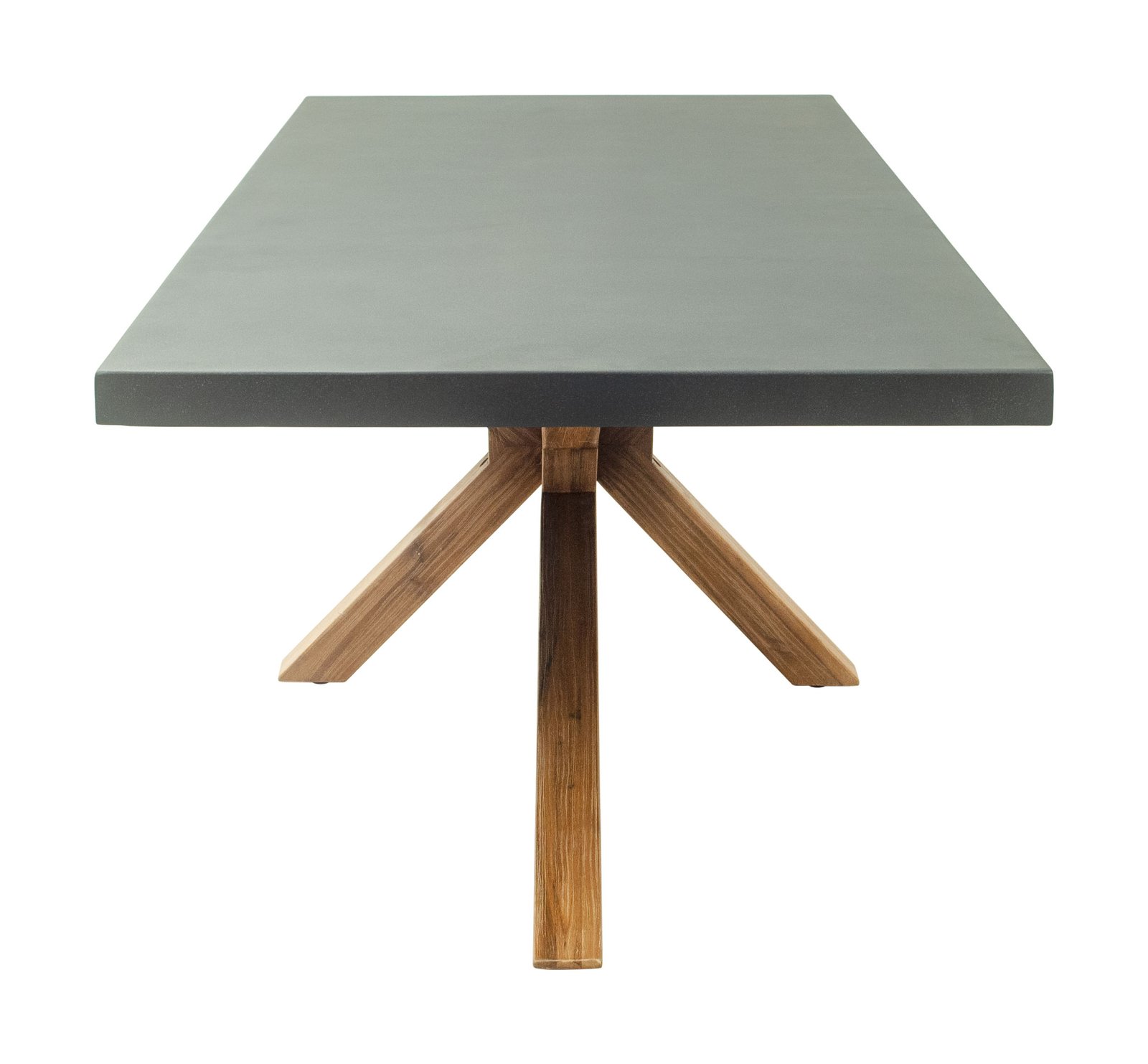Suan Rectangular Dining Table Gray - Image 4