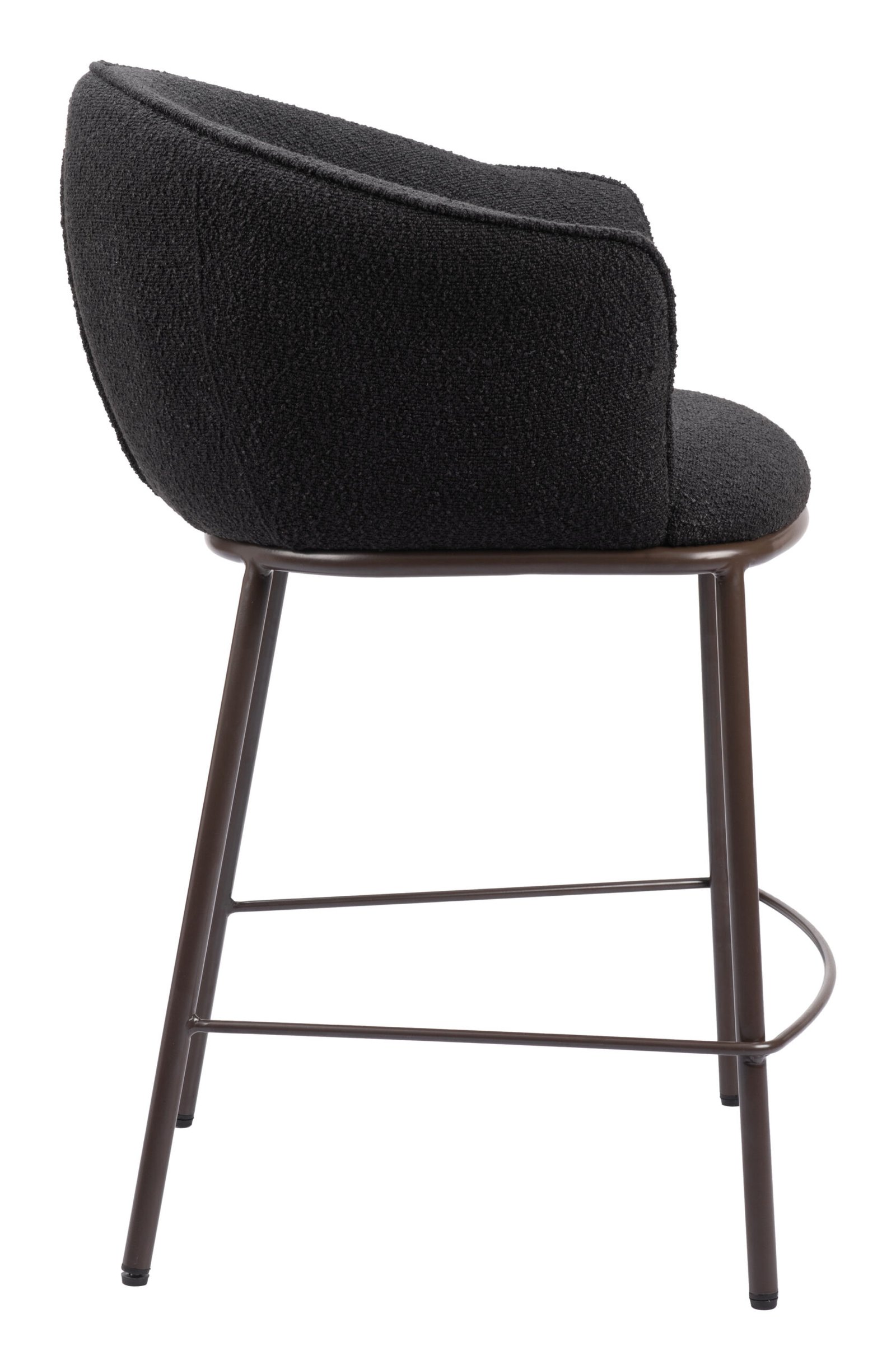 Essen Counter Stool Black & Bronze - Image 4
