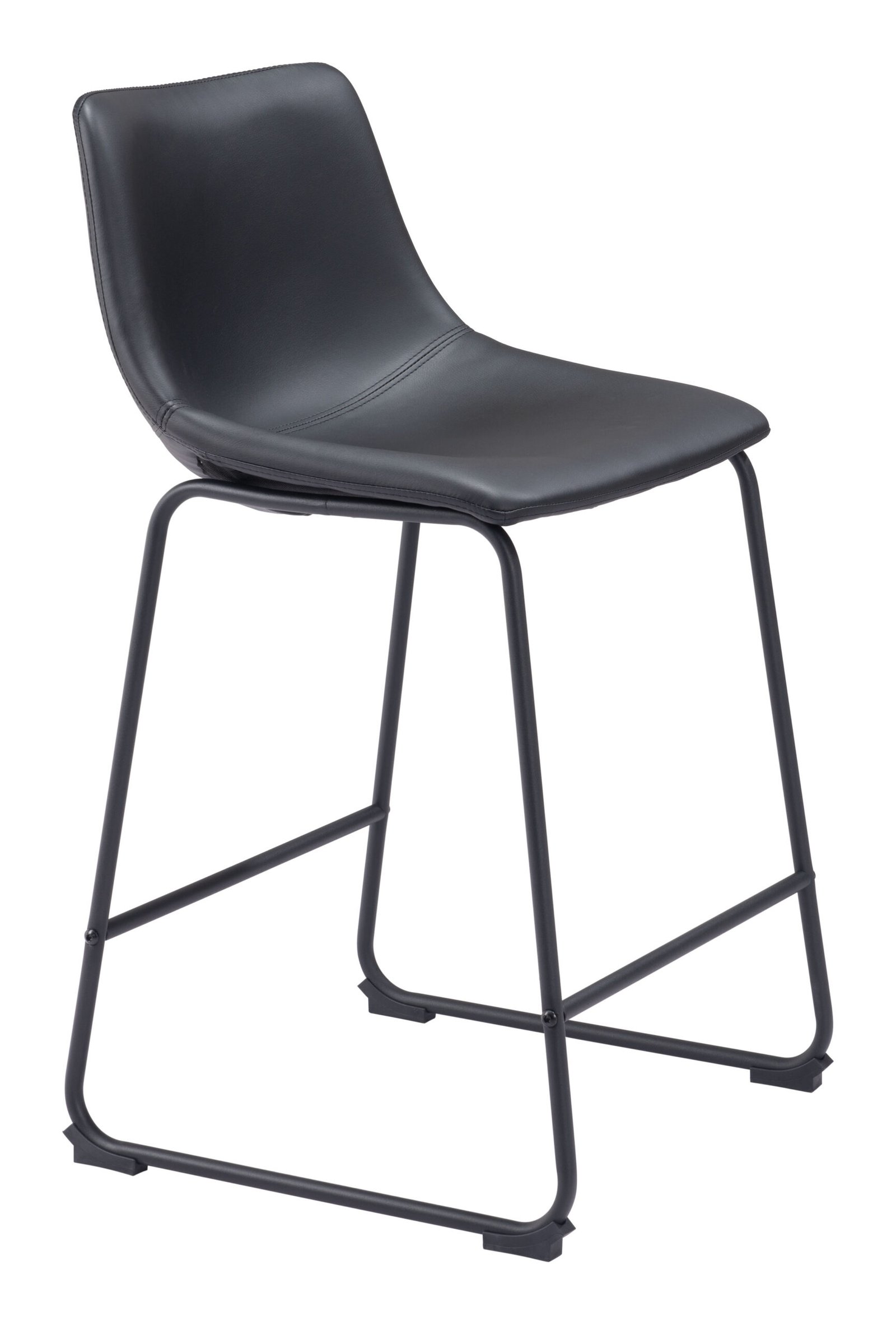 Smart Counter Stool (Set of 2) Black - Image 7