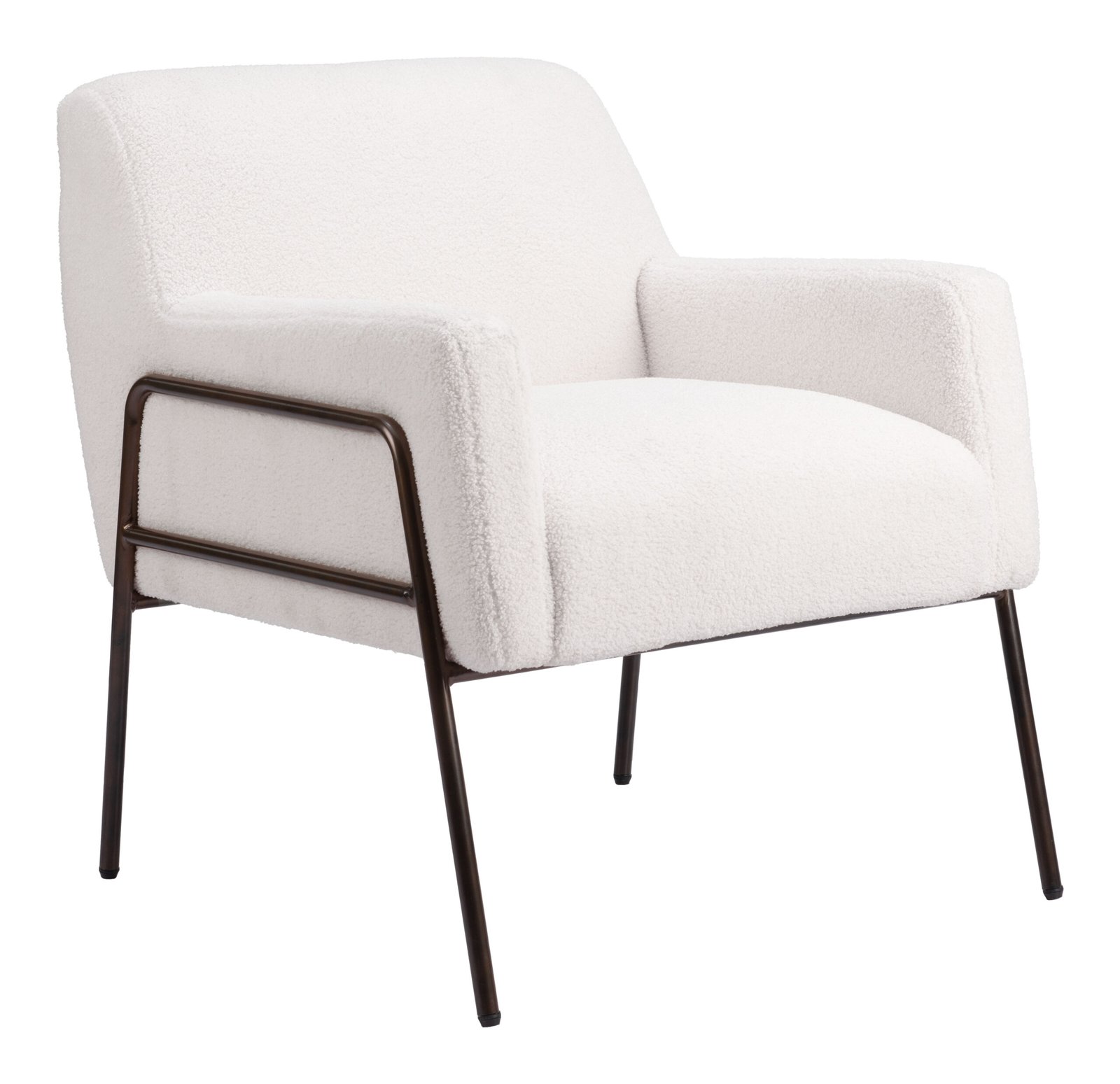 Charleston Accent Chair Cream - Image 3