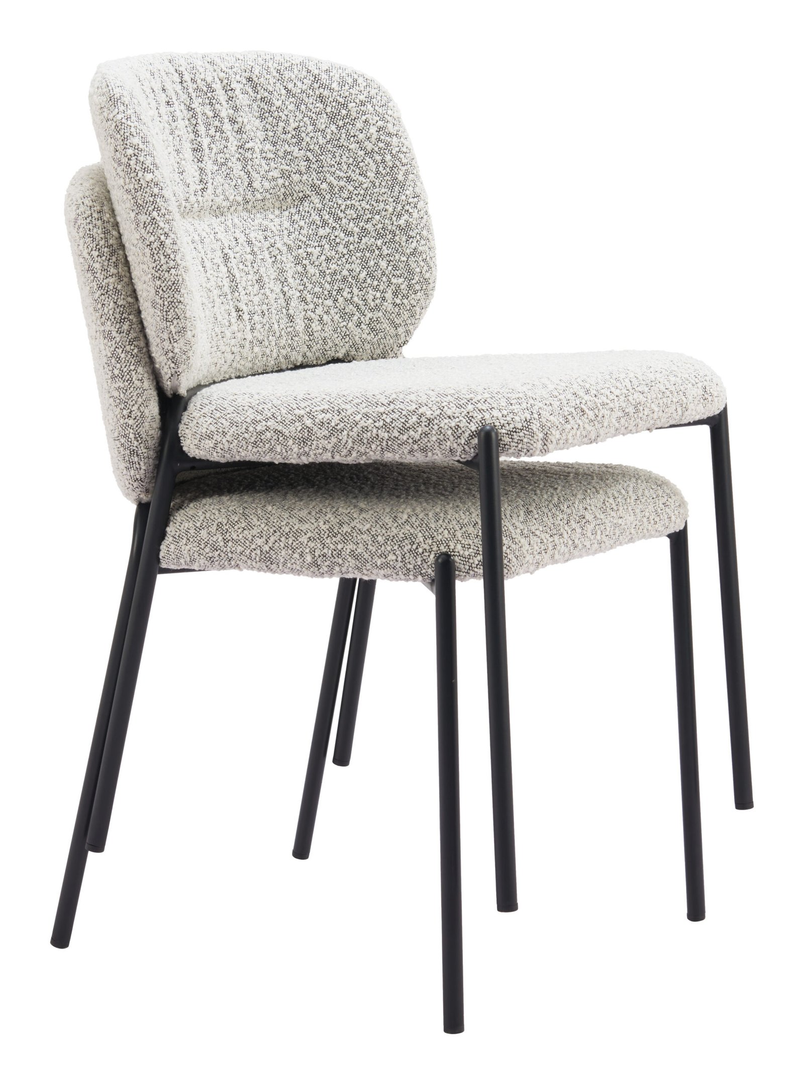 Plat Dining Chair (Set of 2) Gray - Image 7