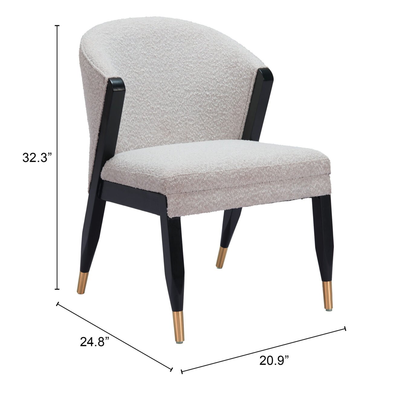 Pula Dining Chair Misty Gray - Image 10