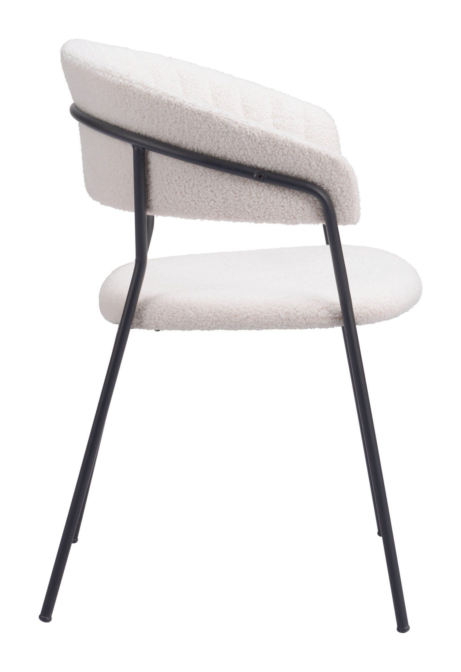 Josephine Dining Chair (Set of 2) Cream - Image 3
