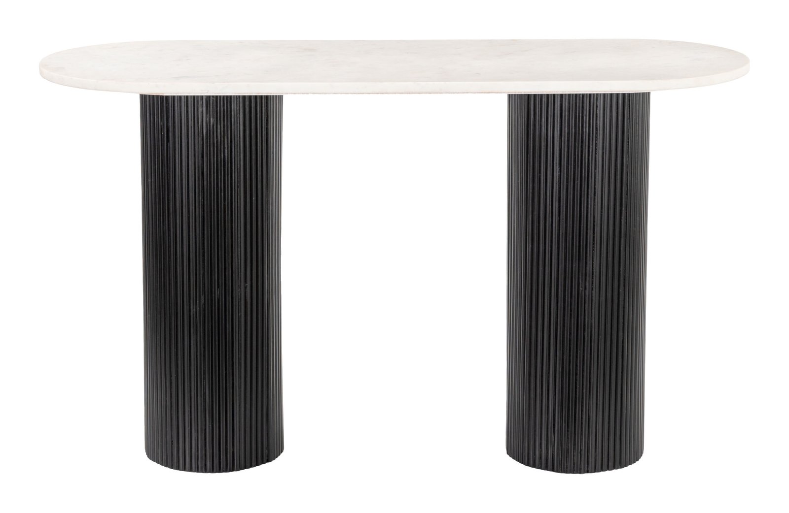 Izola Console Table White & Black - Image 5