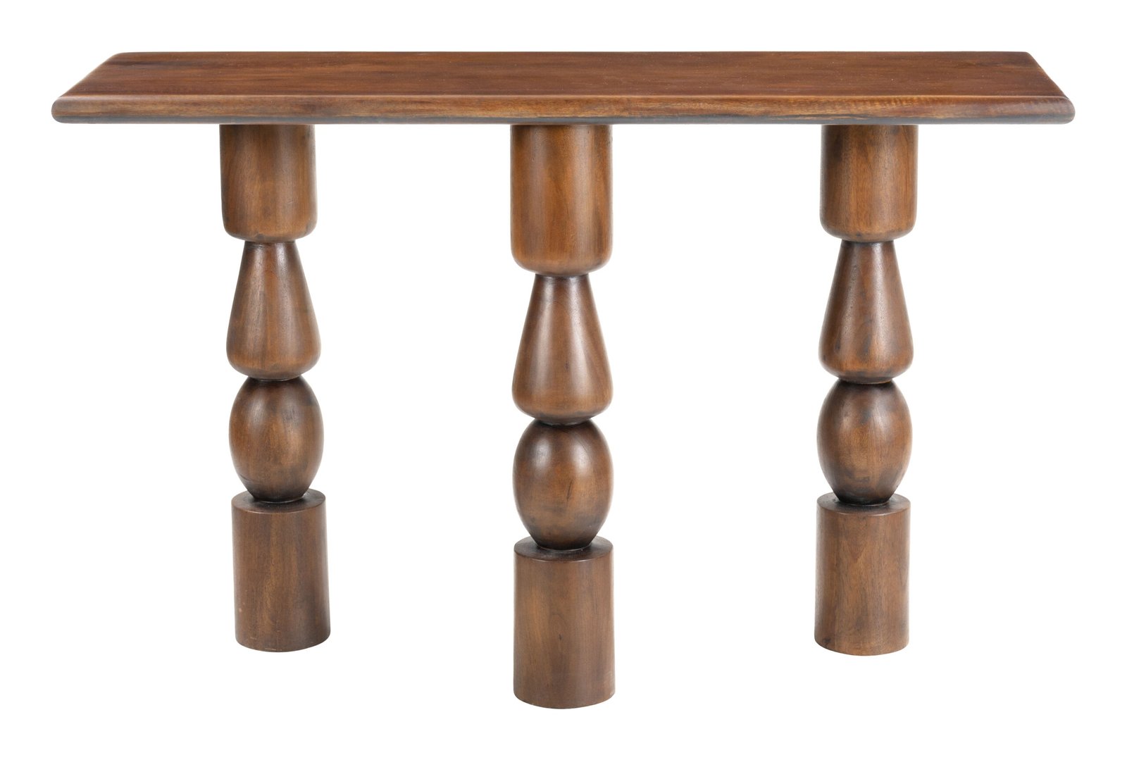 Split Console Table Brown - Image 5