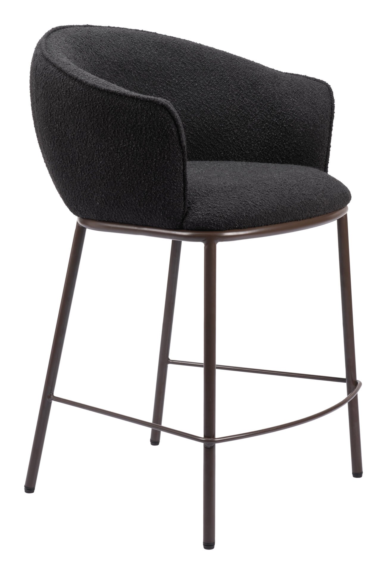 Essen Counter Stool Black & Bronze - Image 8