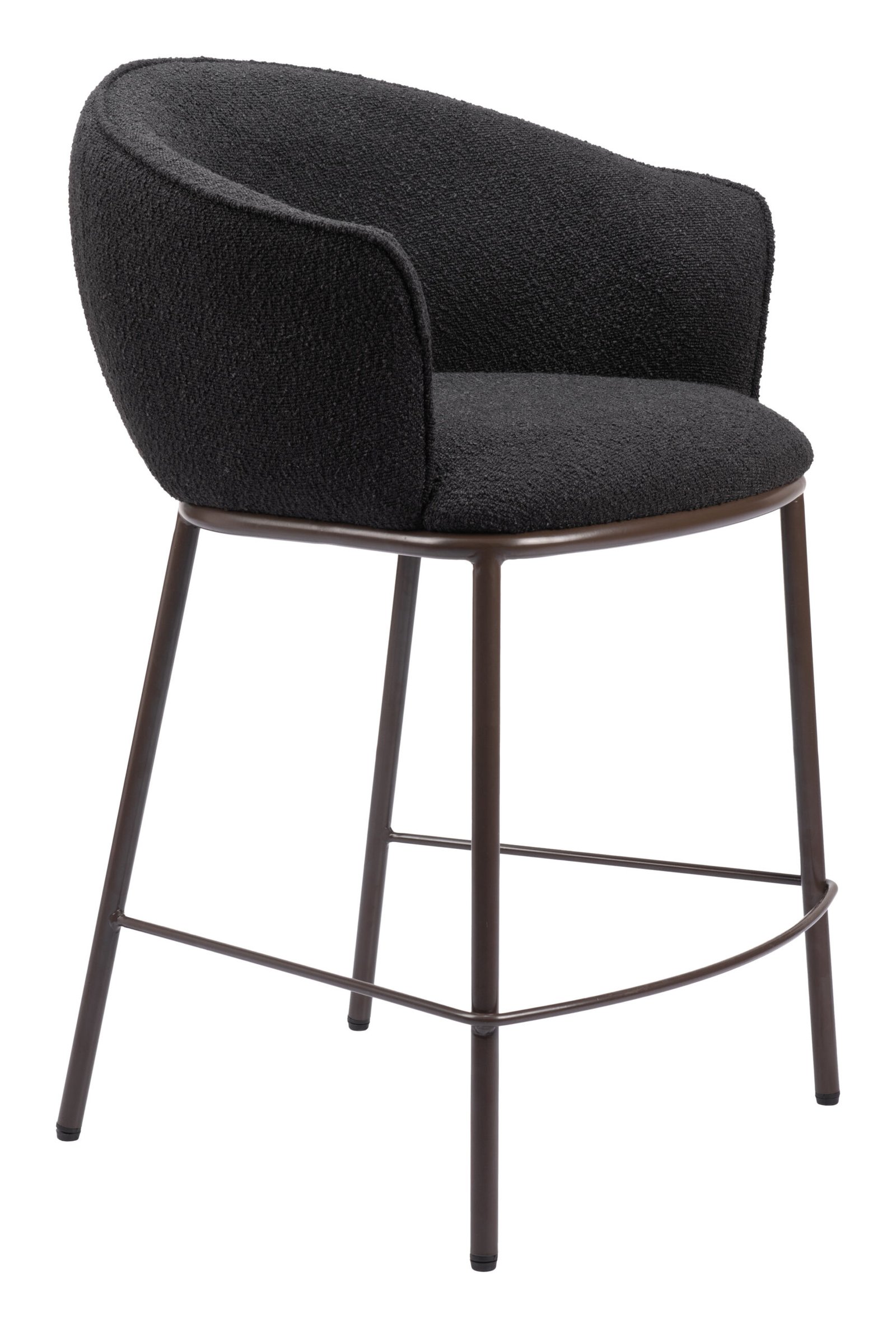 Essen Counter Stool Black & Bronze - Image 8