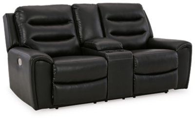 Warlin Power Reclining Sofa and Loveseat - Image 4