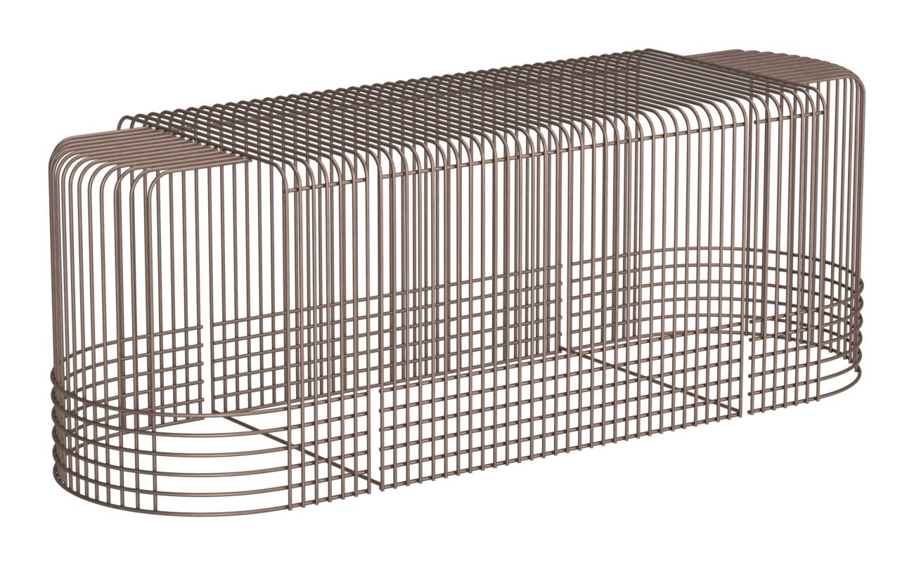 Pitch Coffee Table Set (3-Piece) Bronze