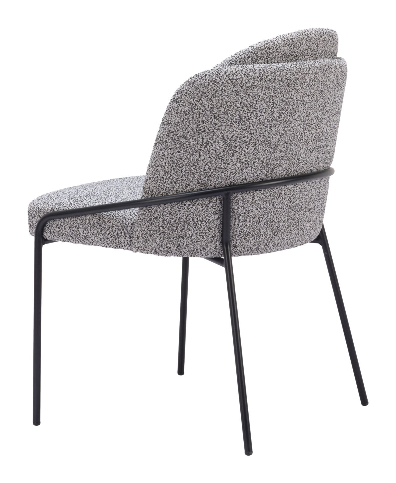 Jambi Dining Chair (Set of 2) Black & White - Image 5
