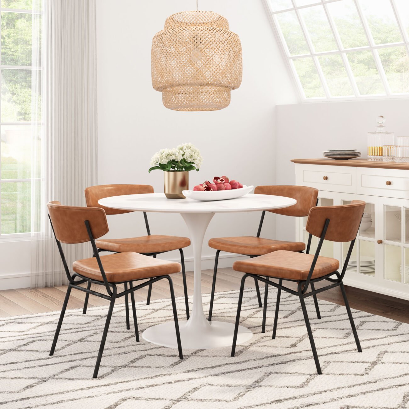Phoenix Dining Table White - Image 2