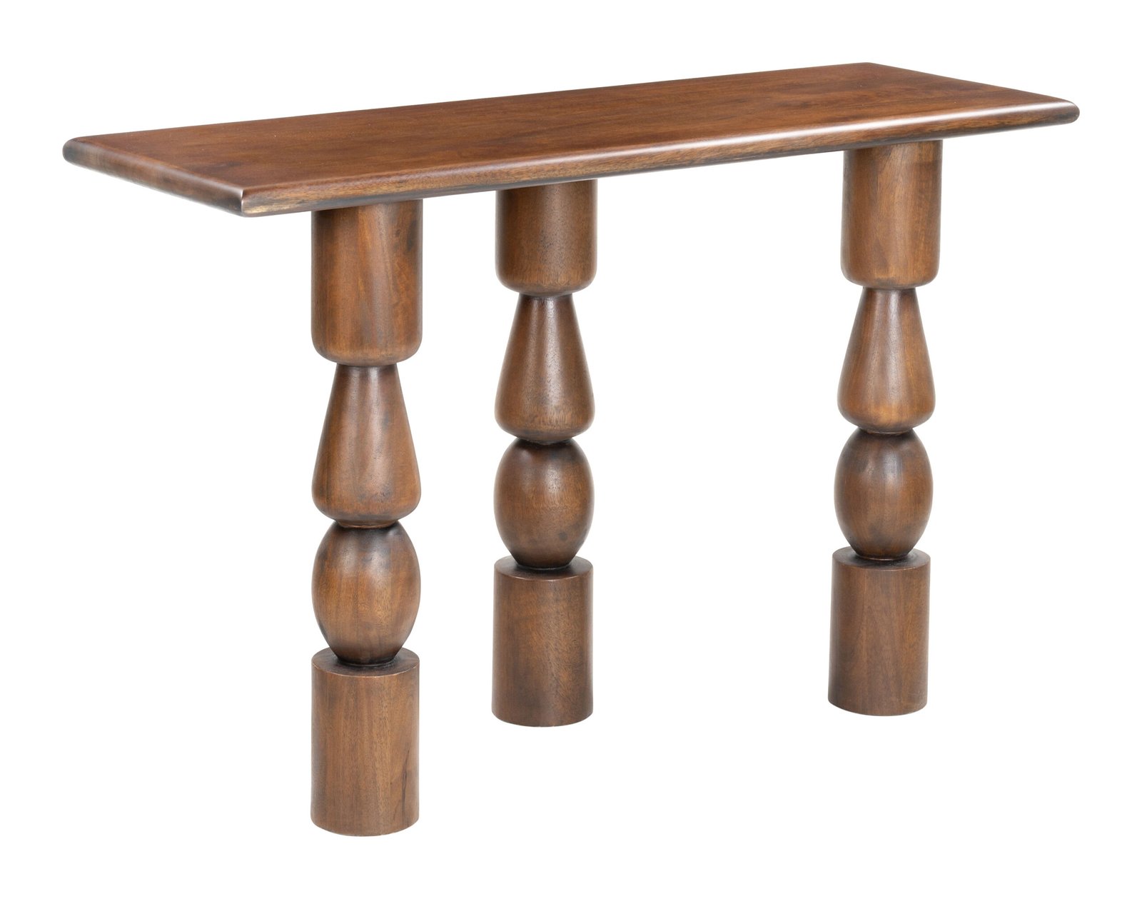 Split Console Table Brown - Image 2