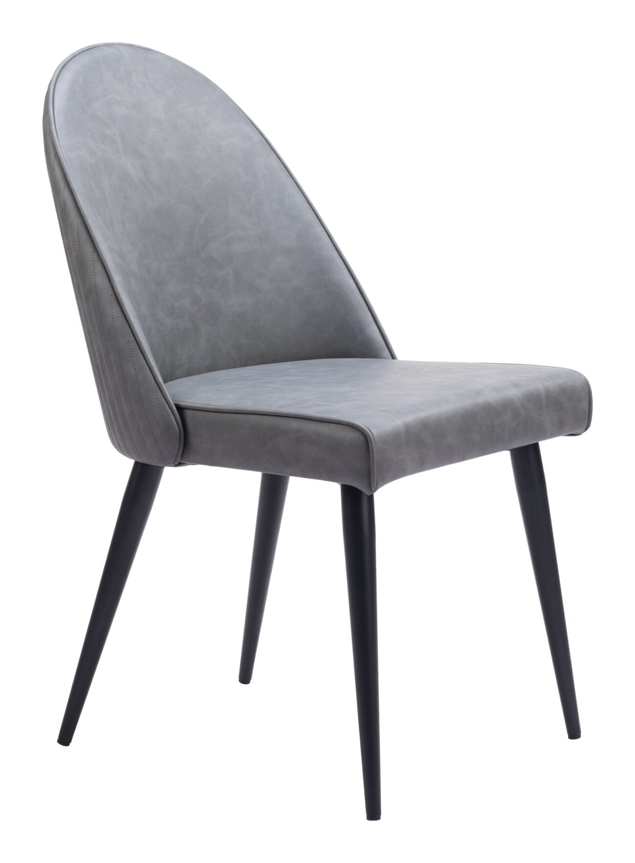 Silloth Armless Dining Chair (Set of 2) Gray - Image 6