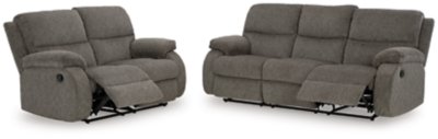 Scranto Reclining Sofa and Loveseat - Image 3