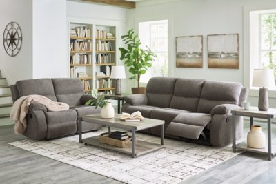 Scranto Reclining Sofa and Loveseat - Image 4