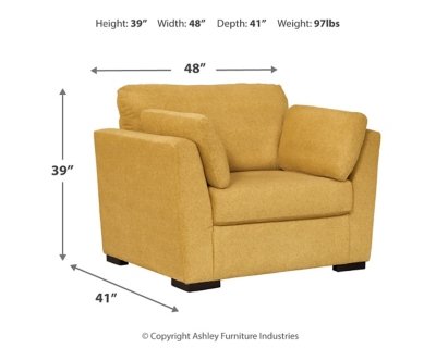 Keerwick Oversized Chair and Ottoman - Image 11