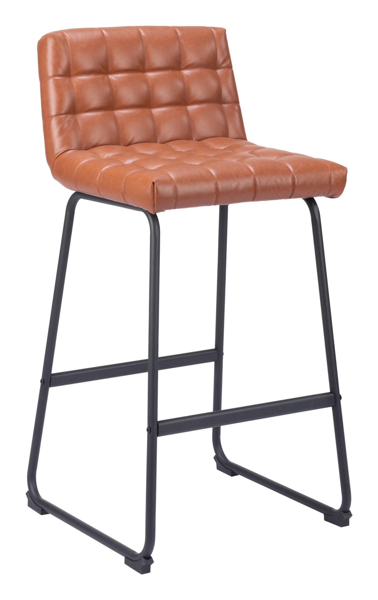 Pago Barstool (Set of 2) Brown - Image 2