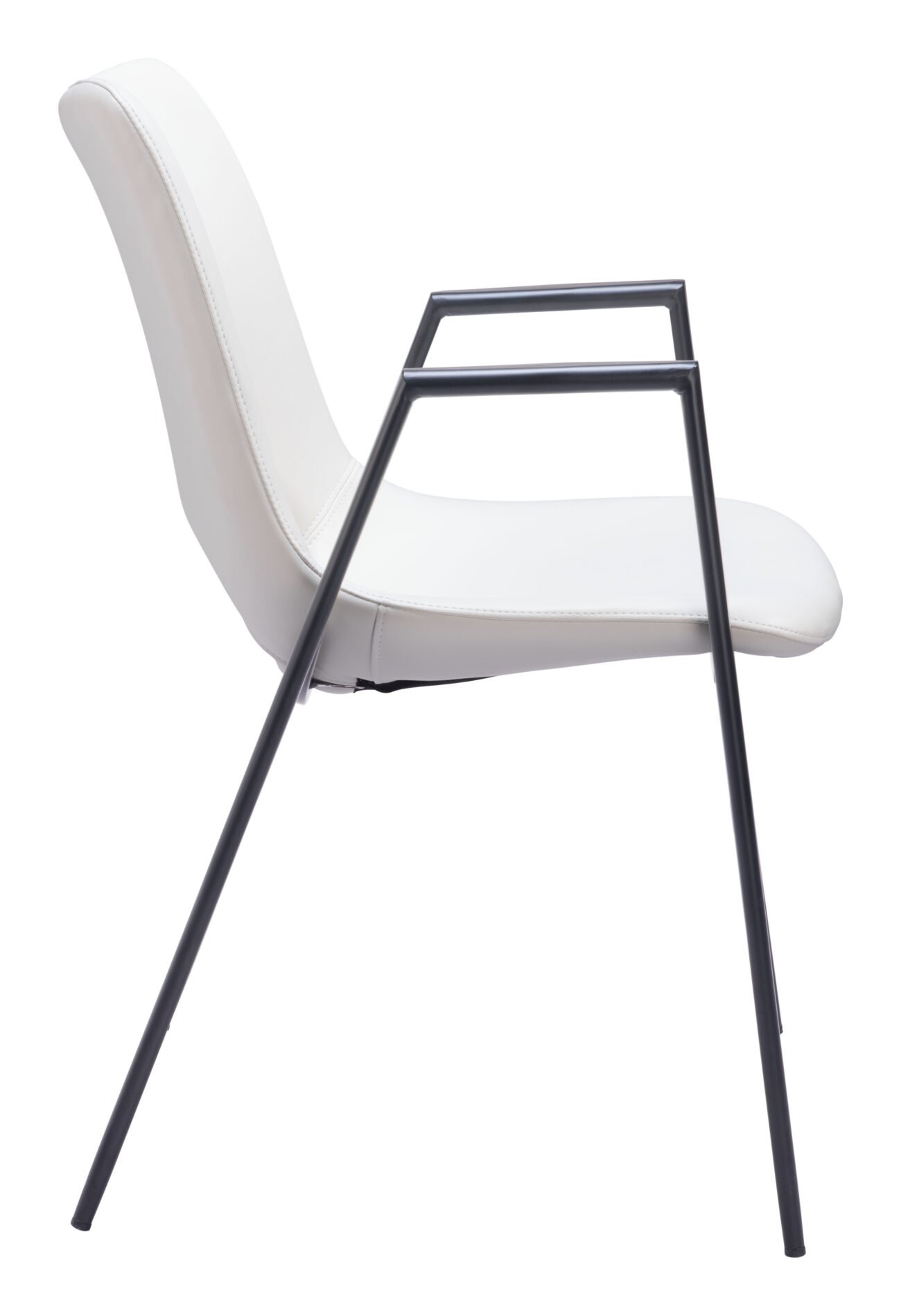 Desi Dining Chair (Set of 2) White - Image 4