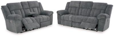 Tip-Off Power Reclining Sofa and Loveseat - Image 3