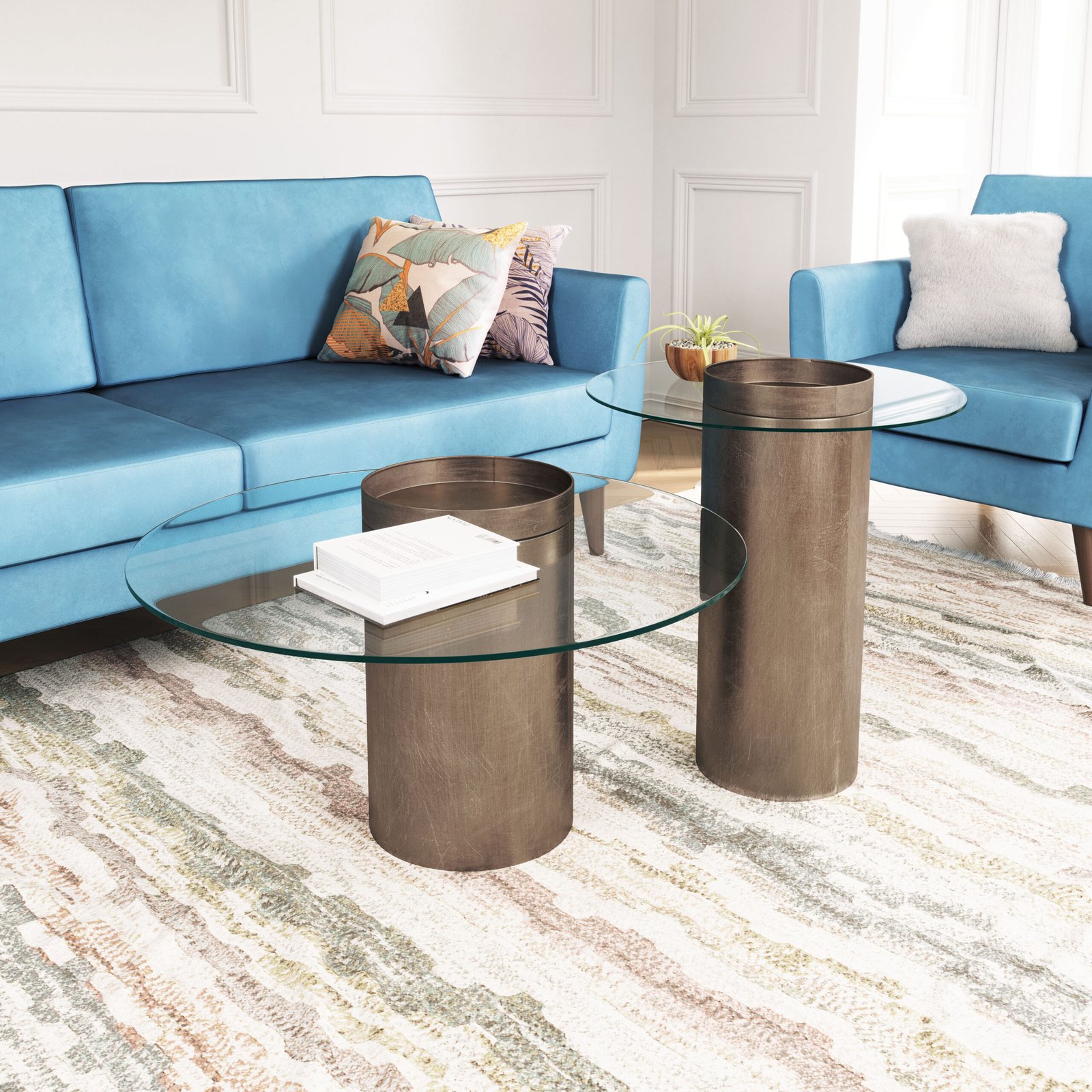 Emi End Table Antique Bronze - Image 2