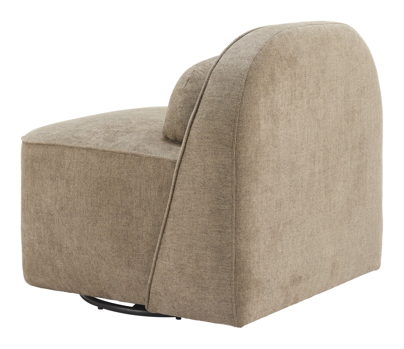 Kakao Swivel Chair Olive Brown - Image 5