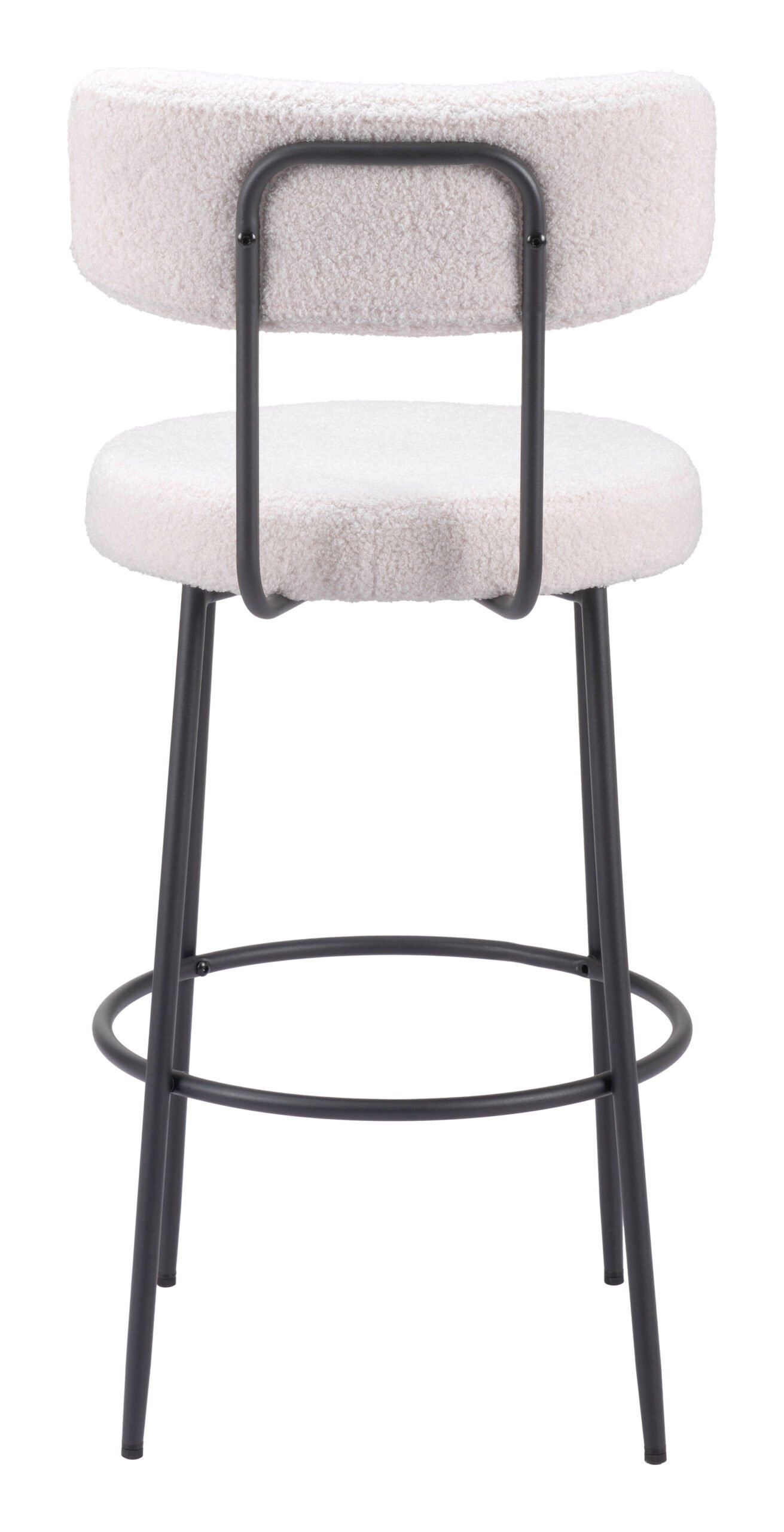 Blanca Barstool (Set of 2) Ivory - Image 5