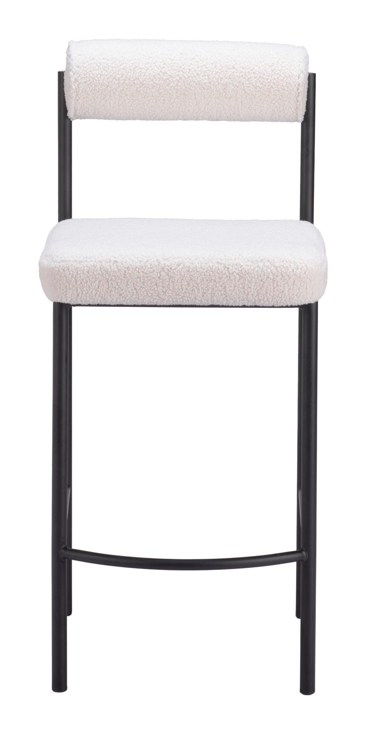 Livorno Counter Stool (Set of 2) Ivory - Image 4