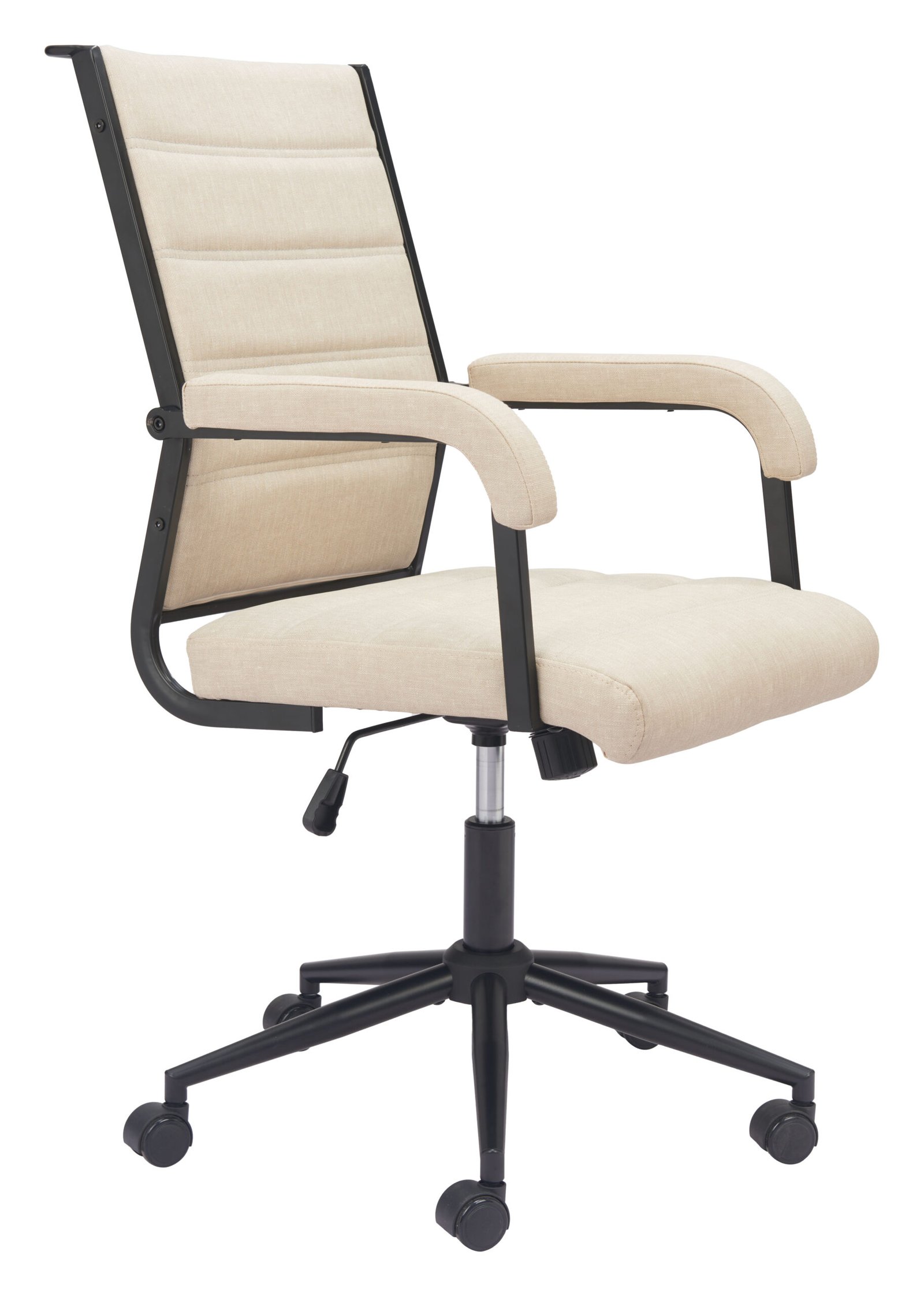 Auction Office Chair Beige - Image 6