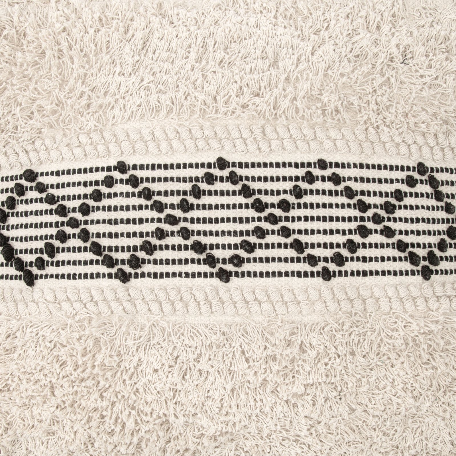 Pisco Ottoman Beige & Black - Image 4