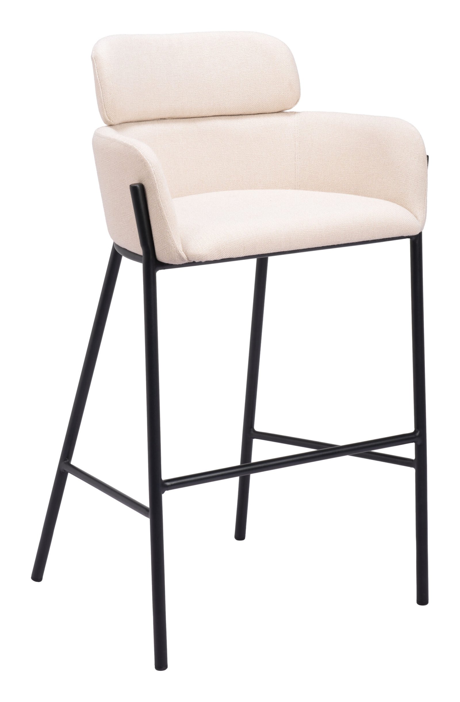 Bremor Barstool Beige - Image 2