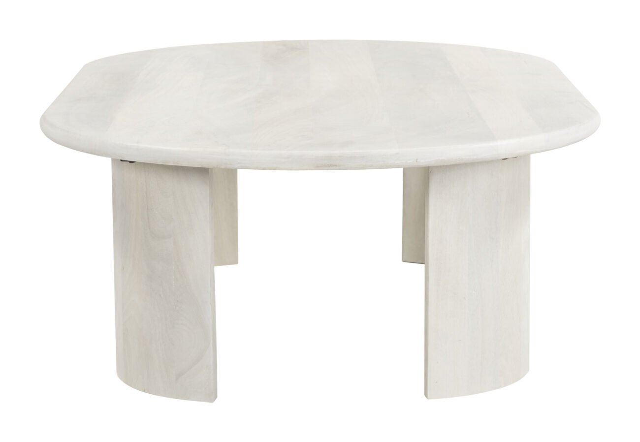 Risan Coffee Table Whitewashed - Image 4