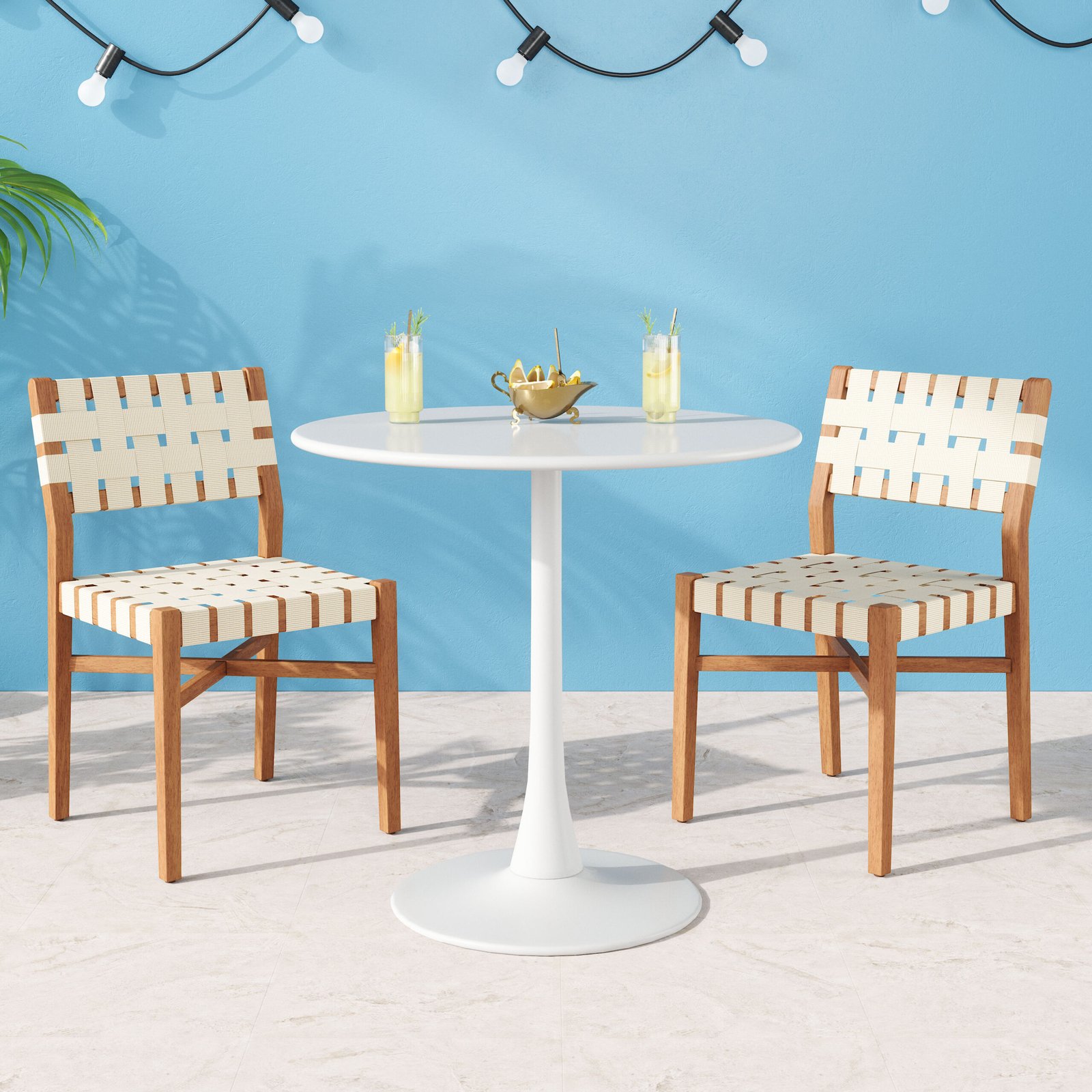 Soleil Dining Table White - Image 2