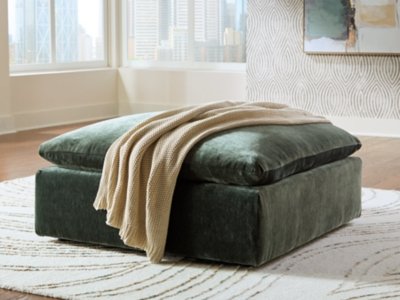 Carriage View Oversized Accent Ottoman - Image 3