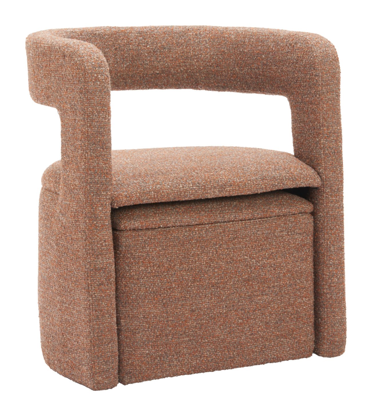 Atria Accent Chair & Ottoman Tawny Brown - Image 6