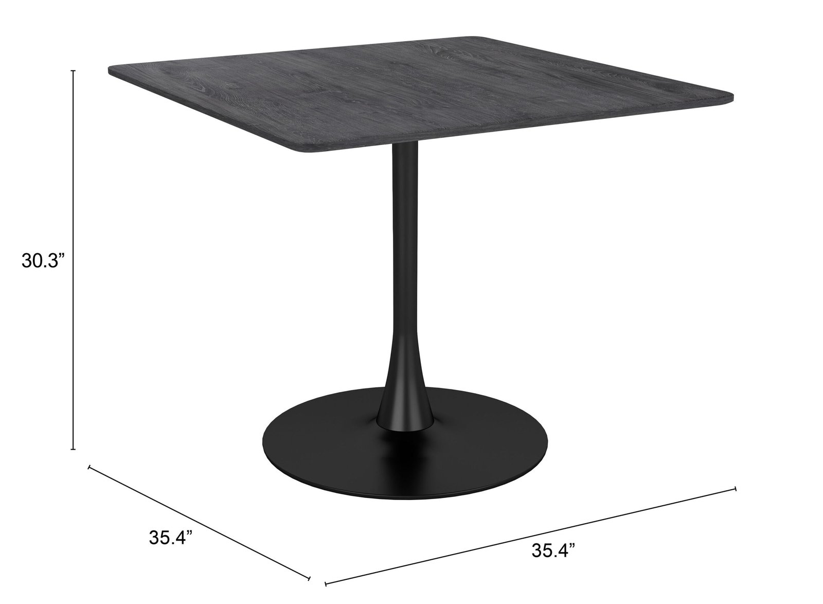 Molly Dining Table Black - Image 11