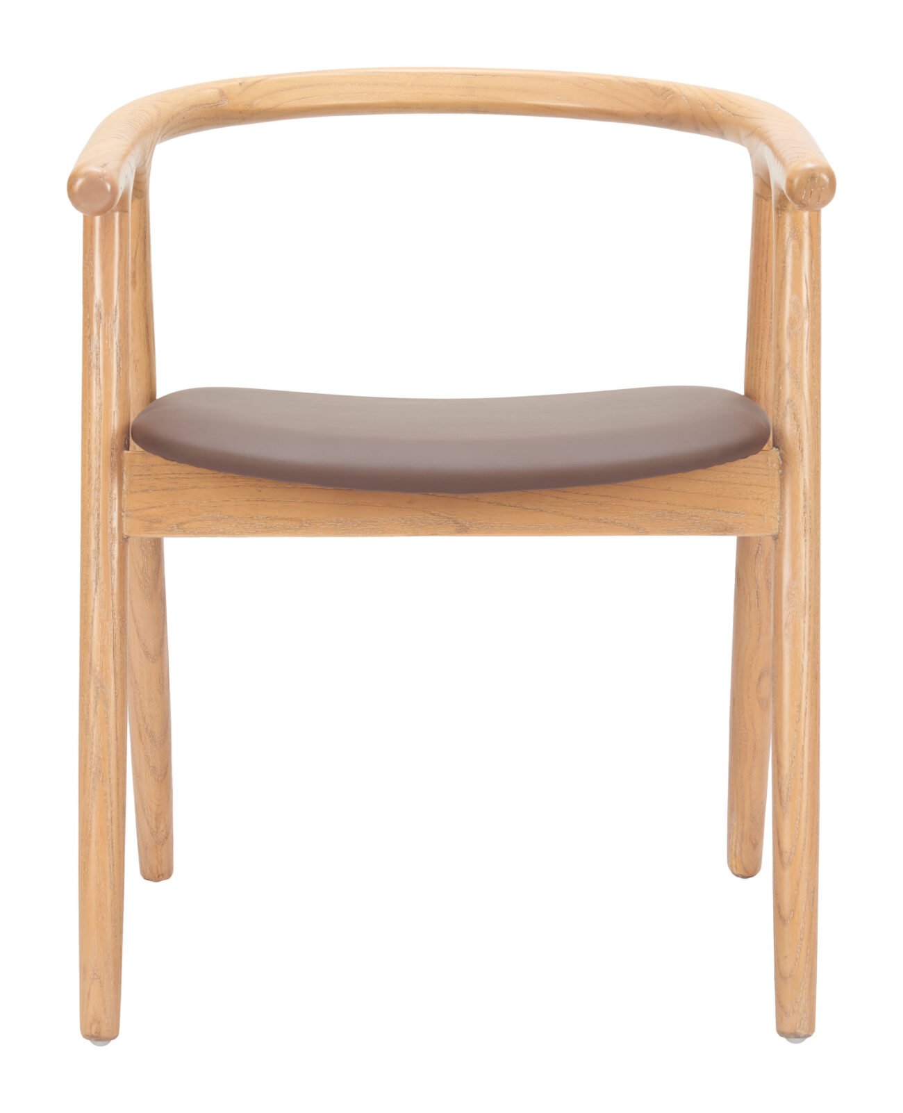 Peker Dining Chair (Set of 2) Brown & Natural - Image 5