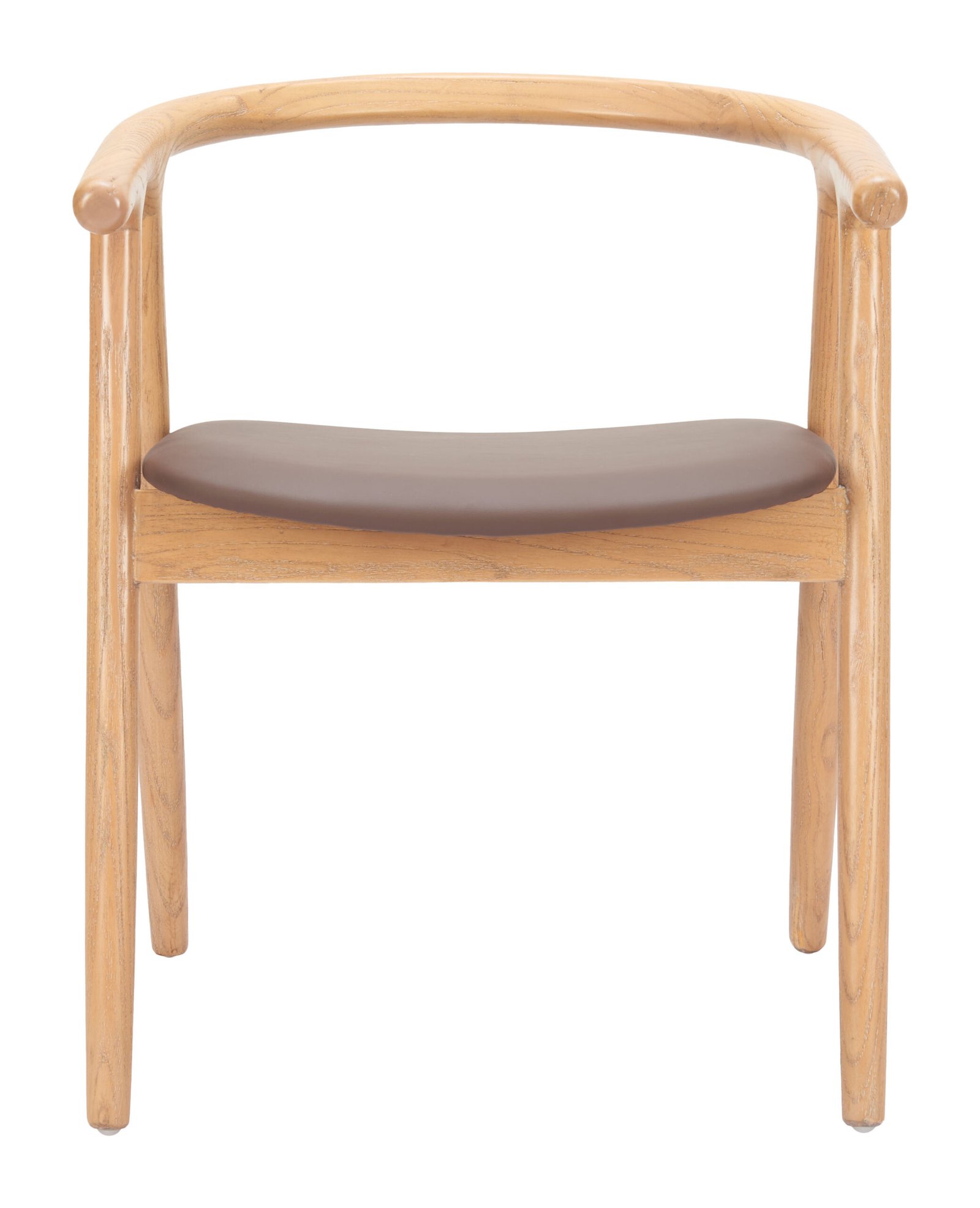 Peker Dining Chair (Set of 2) Brown & Natural - Image 5