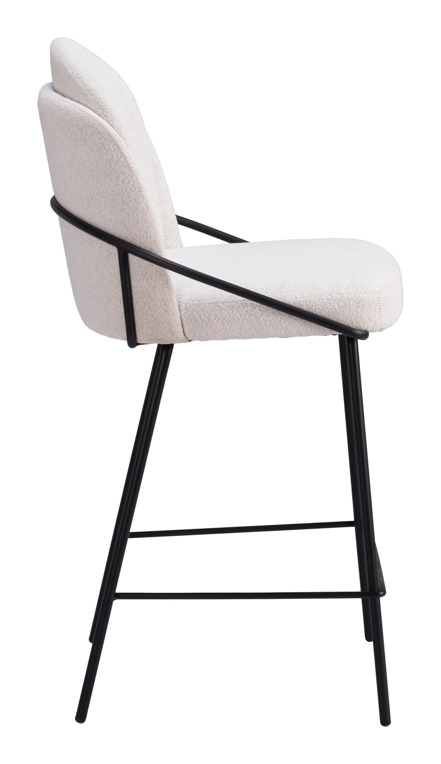 Jambi Counter Stool (Set of 2) Ivory - Image 2