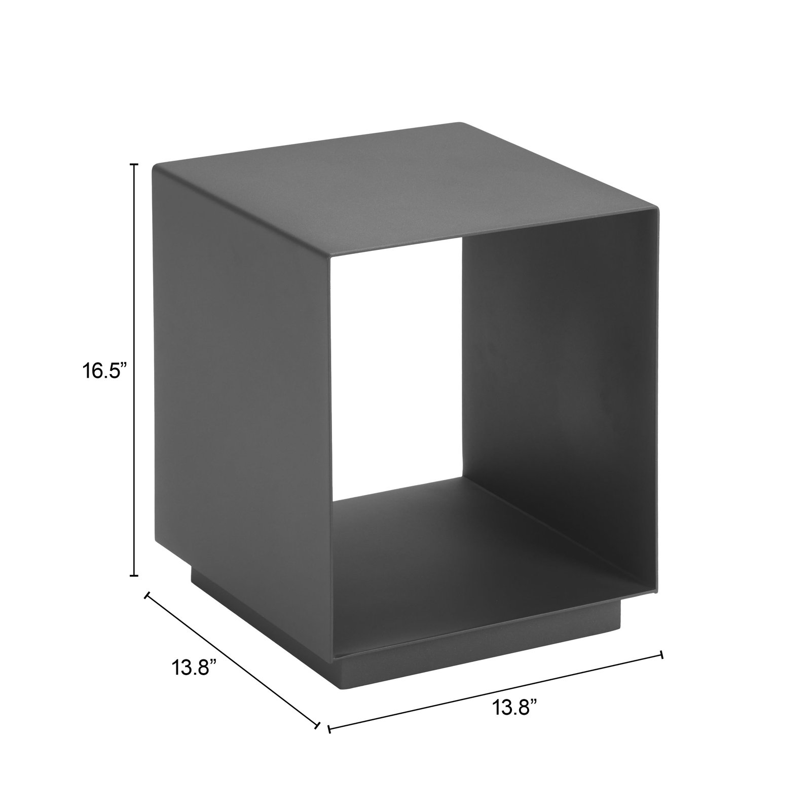 Kokos Side Table Charcoal - Image 10