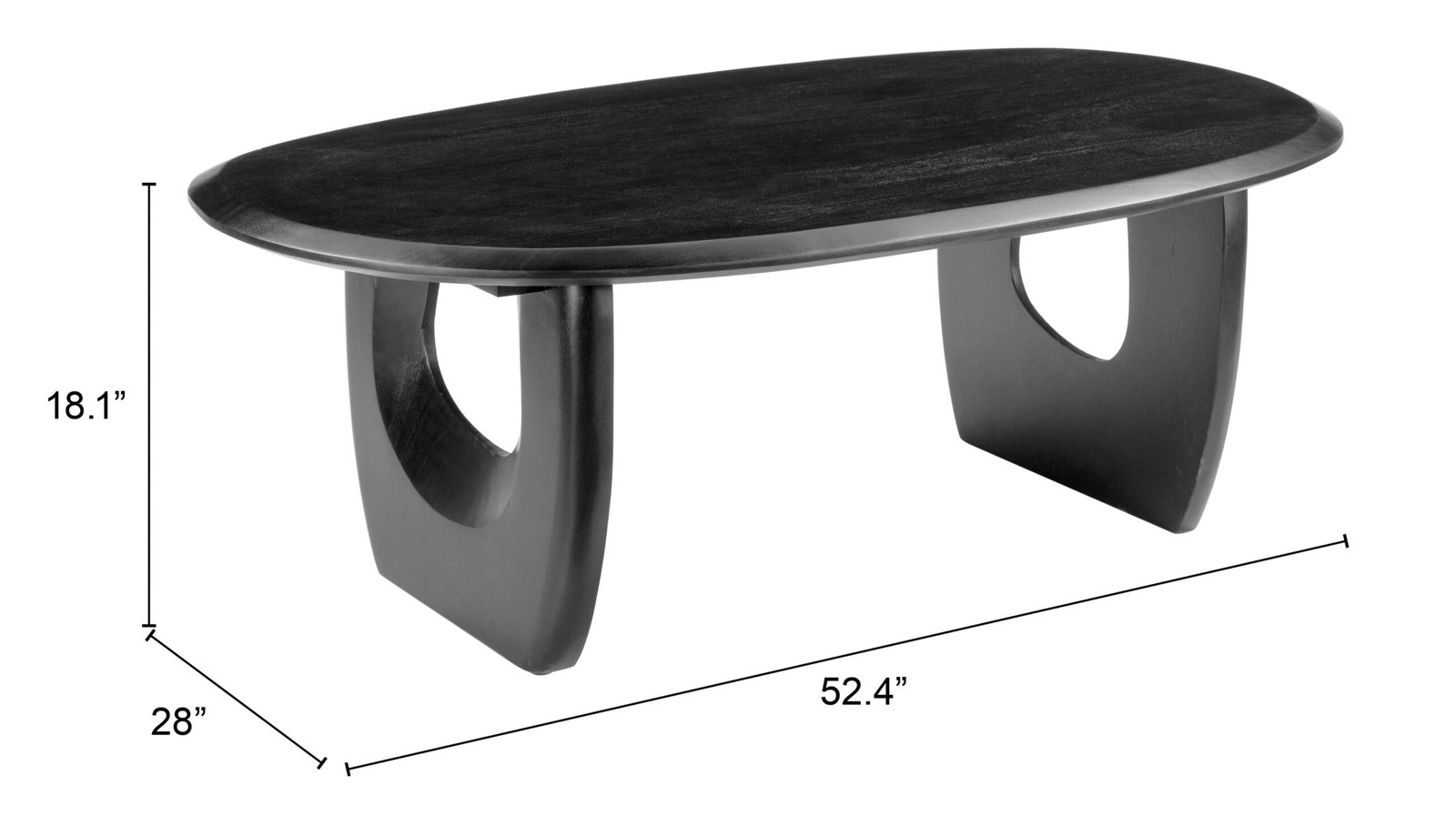 Arasan Coffee Table Black - Image 9