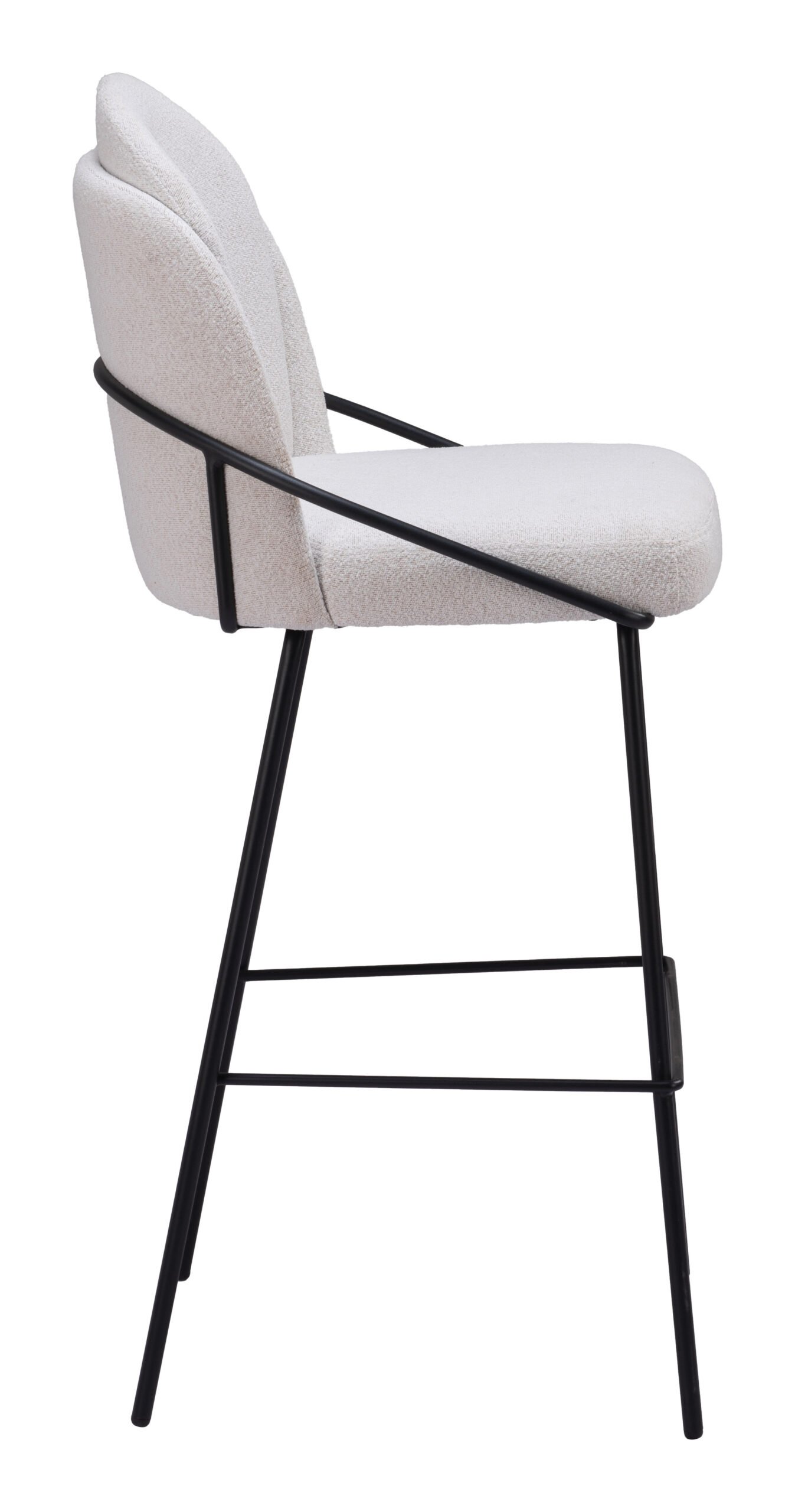 Jambi Barstool (Set of 2) Ivory - Image 2