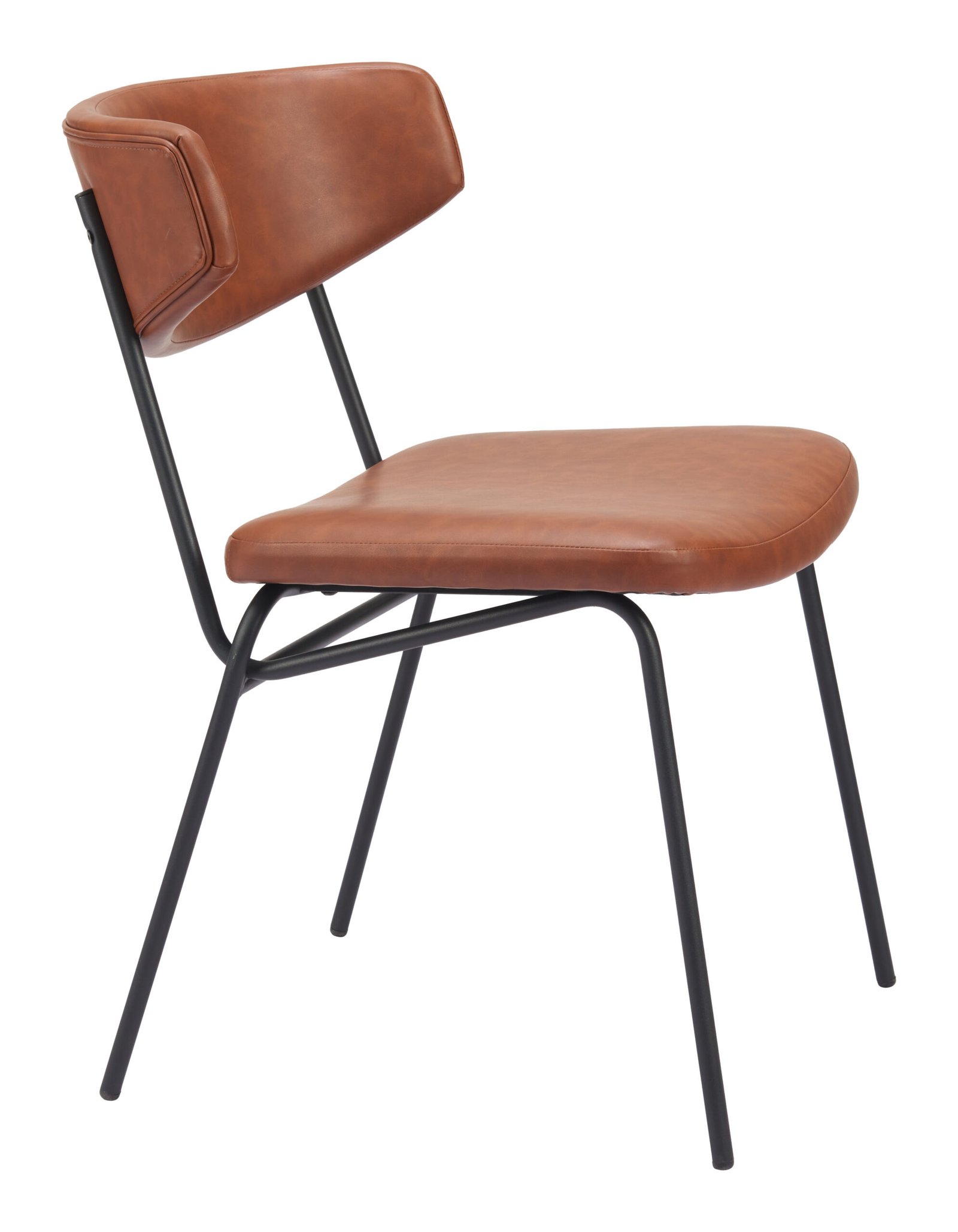 Charon Dining Chair (Set of 2) Vintage Brown - Image 8
