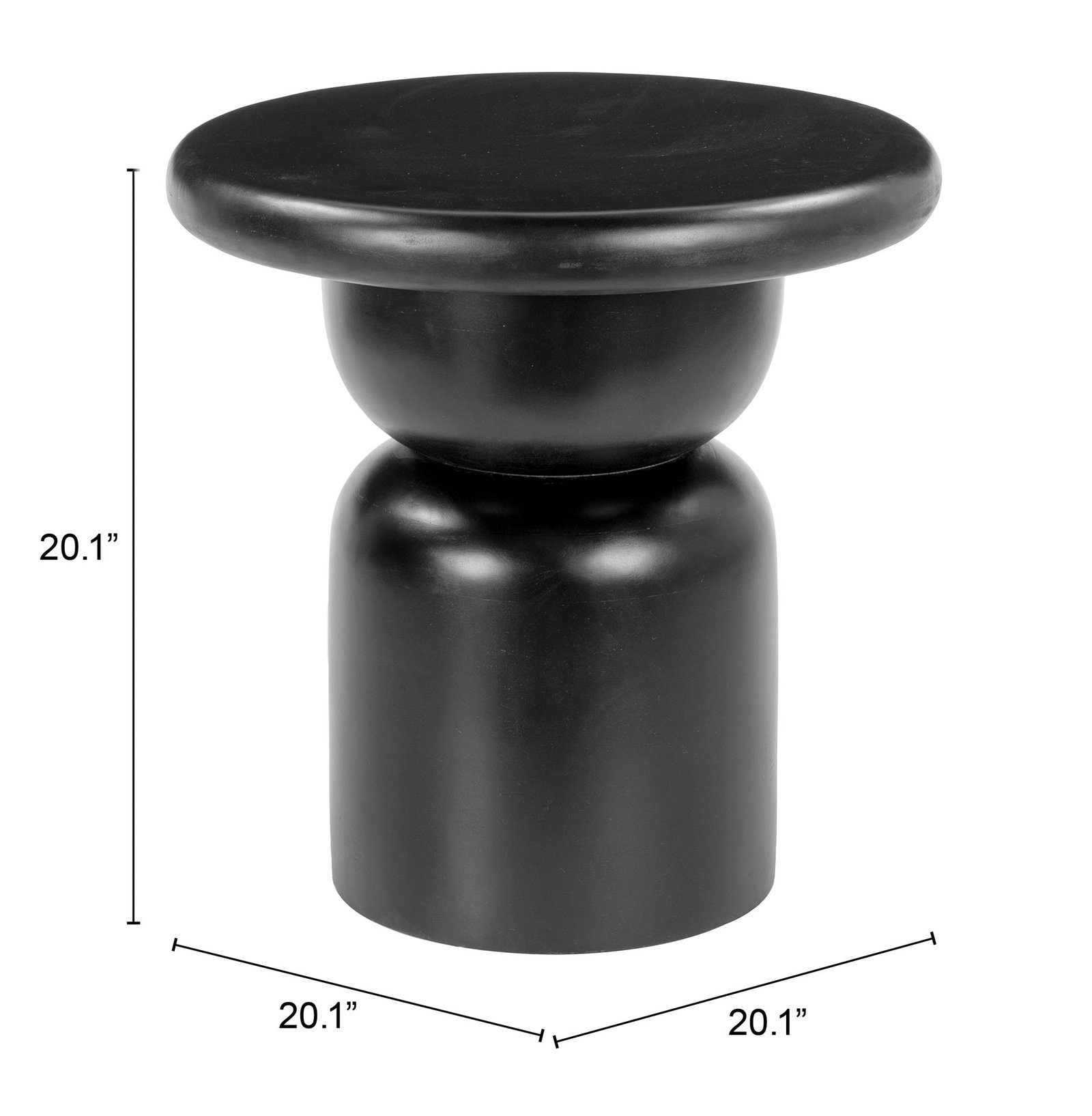Hals Side Table Black - Image 9