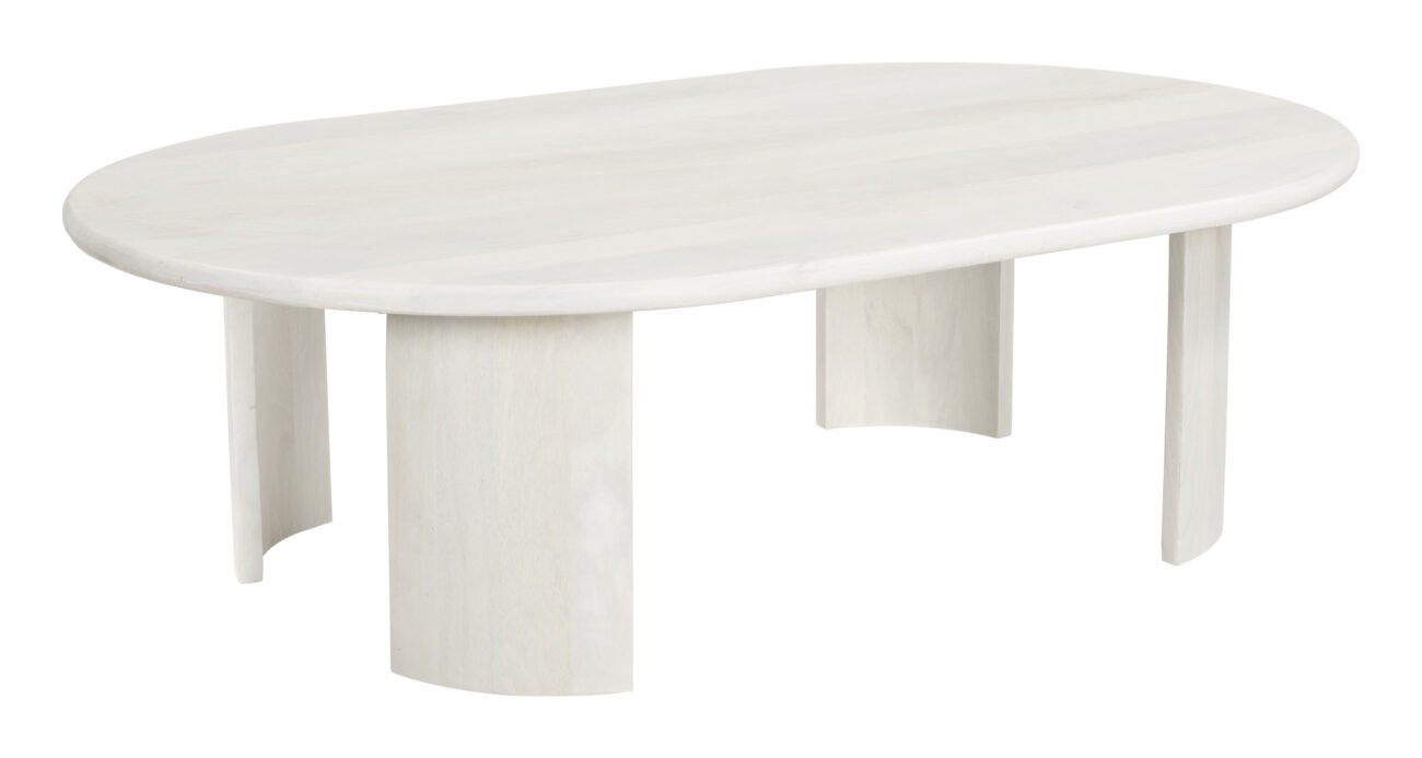 Risan Coffee Table Whitewashed - Image 3
