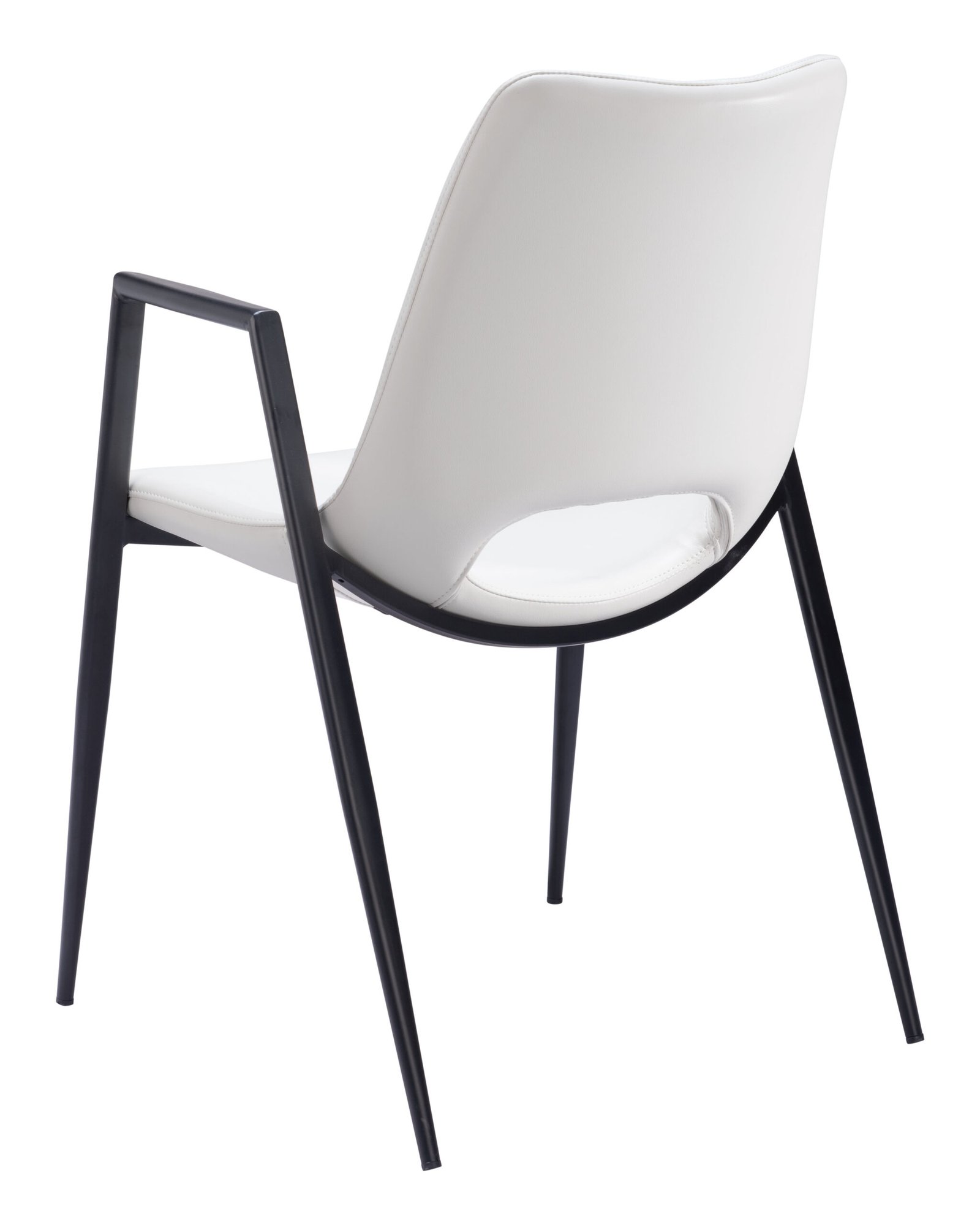 Desi Dining Chair (Set of 2) White - Image 7