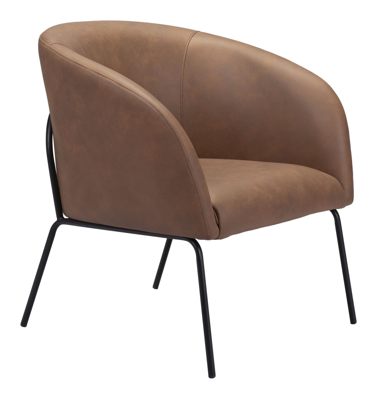 Quinten Accent Chair Vintage Brown - Image 7