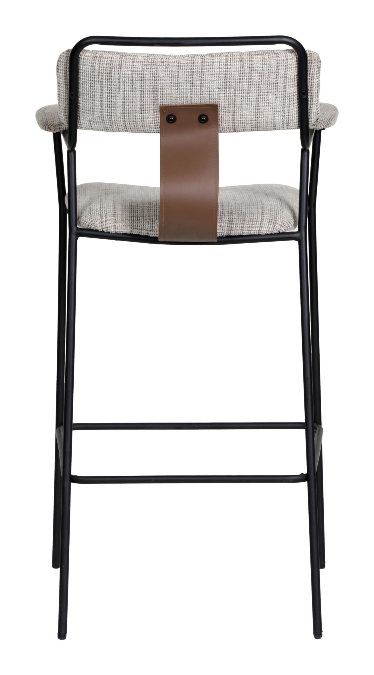Couva Barstool (Set of 2) Gray Tweed - Image 4