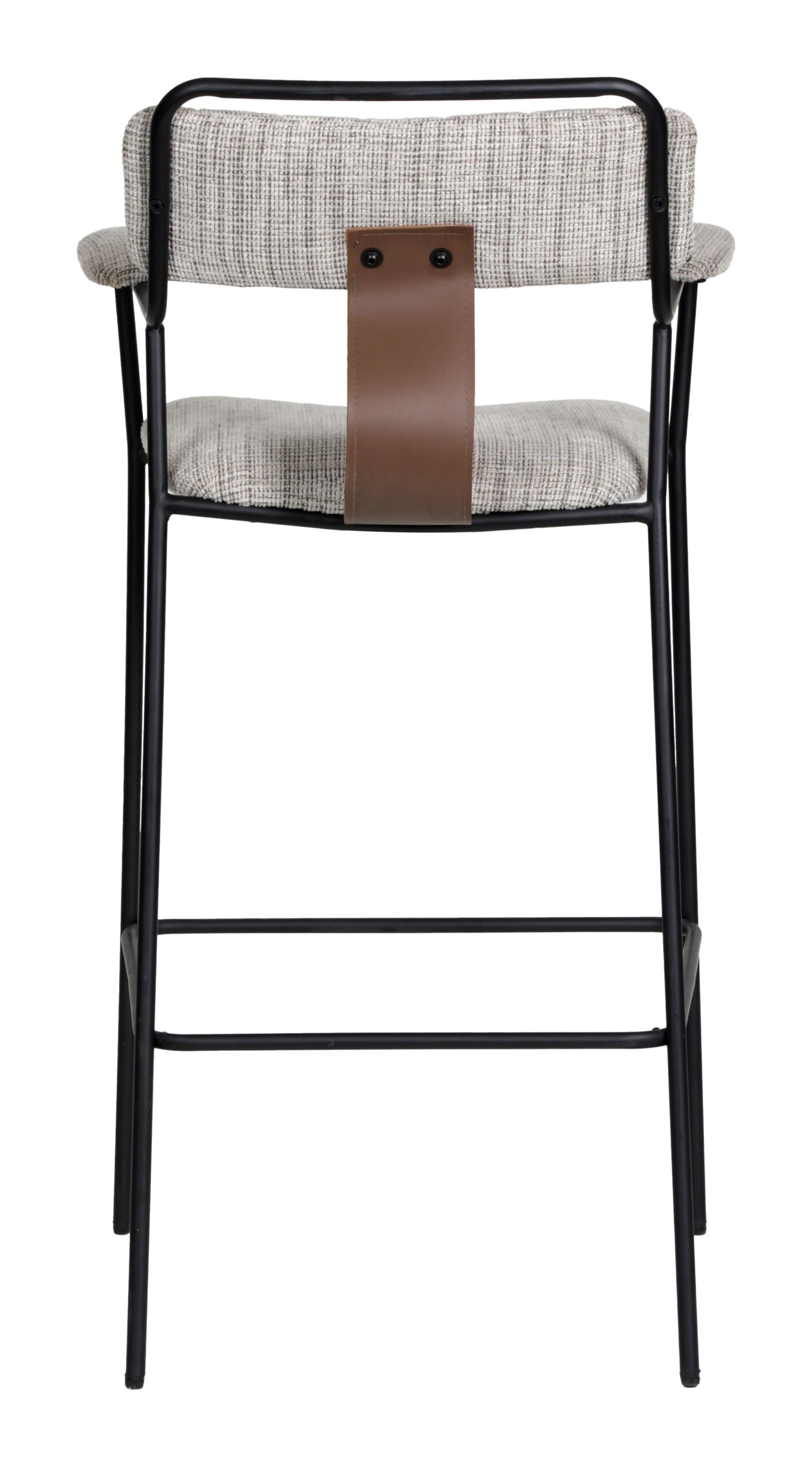 Couva Barstool (Set of 2) Gray Tweed - Image 4